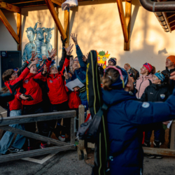 LE GRAND BORNAND, FRANCE - DECEMBER 18: December 18, 2025 in Le Grand Bornand, France. (Photo by Alexis Rodriguez)