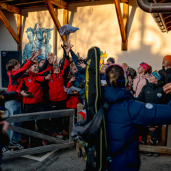 LE GRAND BORNAND, FRANCE - DECEMBER 18: December 18, 2025 in Le Grand Bornand, France. (Photo by Alexis Rodriguez)