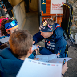 LE GRAND BORNAND, FRANCE - DECEMBER 18: December 18, 2025 in Le Grand Bornand, France. (Photo by Alexis Rodriguez)