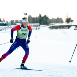 Samse N°3,PRÉMANON, FRANCE - JANUARY 4: ENZO BOUILLET of FRA January 4, 2026 in Prémanon, France. (Photo by Alexis Rodriguez)