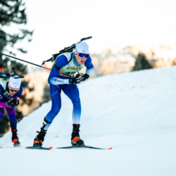 Samse N°3,PRÉMANON, FRANCE - JANUARY 4: LILIAN LEURS of FRA January 4, 2026 in Prémanon, France. (Photo by Alexis Rodriguez)