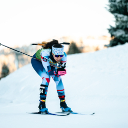 Samse N°3,PRÉMANON, FRANCE - JANUARY 4: CHLOE DUPONT of GBR January 4, 2026 in Prémanon, France. (Photo by Alexis Rodriguez)