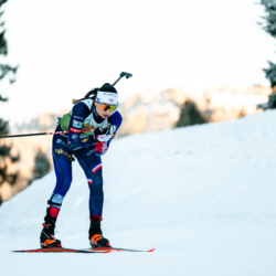 Samse N°3,PRÉMANON, FRANCE - JANUARY 4: LOUISE ROGUET of FRA January 4, 2026 in Prémanon, France. (Photo by Alexis Rodriguez)