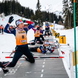 Samse National Tour n°4,MÉRIBEL, FRANCE - JANUARY 17: ROGUET LOUISE of FRA January 17, 2026 in Méribel, France. (Photo by Rodriguez Alexis / @Aleiks_photo)