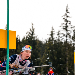 Samse National Tour n°4,MÉRIBEL, FRANCE - JANUARY 17: ROGUET LOUISE of FRA January 17, 2026 in Méribel, France. (Photo by Rodriguez Alexis / @Aleiks_photo)