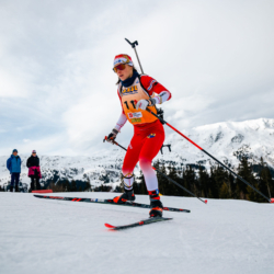 Samse National Tour n°4,MÉRIBEL, FRANCE - JANUARY 17: PIC CALINE of FRA January 17, 2026 in Méribel, France. (Photo by Rodriguez Alexis / @Aleiks_photo)