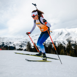 Samse National Tour n°4,MÉRIBEL, FRANCE - JANUARY 17: AMBERT MILA of FRA January 17, 2026 in Méribel, France. (Photo by Rodriguez Alexis / @Aleiks_photo)