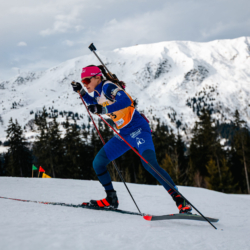 Samse National Tour n°4,MÉRIBEL, FRANCE - JANUARY 17: ORVAIN CHLOE of FRA January 17, 2026 in Méribel, France. (Photo by Rodriguez Alexis / @Aleiks_photo)