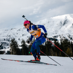 Samse National Tour n°4,MÉRIBEL, FRANCE - JANUARY 17: ORVAIN CHLOE of FRA January 17, 2026 in Méribel, France. (Photo by Rodriguez Alexis / @Aleiks_photo)