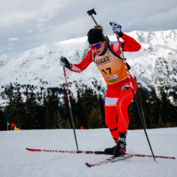 Samse National Tour n°4,MÉRIBEL, FRANCE - JANUARY 17: BONY VIOLETTE of FRA January 17, 2026 in Méribel, France. (Photo by Rodriguez Alexis / @Aleiks_photo)