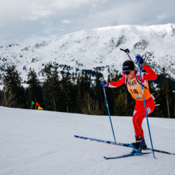 Samse National Tour n°4,MÉRIBEL, FRANCE - JANUARY 17: FONTAINE THEMICE of FRA January 17, 2026 in Méribel, France. (Photo by Rodriguez Alexis / @Aleiks_photo)