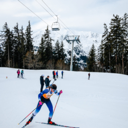 Samse National Tour n°4,MÉRIBEL, FRANCE - JANUARY 17: CORREIA MAELA of FRA January 17, 2026 in Méribel, France. (Photo by Rodriguez Alexis / @Aleiks_photo)