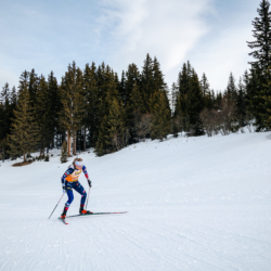 Samse National Tour n°4,MÉRIBEL, FRANCE - JANUARY 17: DUPONT BALLET BAZ LOU ANNE of FRA January 17, 2026 in Méribel, France. (Photo by Rodriguez Alexis / @Aleiks_photo)