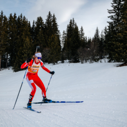 Samse National Tour n°4,MÉRIBEL, FRANCE - JANUARY 17: WEISS JOANNE of FRA January 17, 2026 in Méribel, France. (Photo by Rodriguez Alexis / @Aleiks_photo)