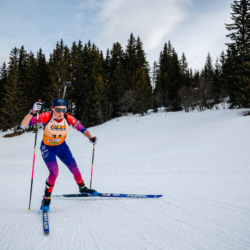 Samse National Tour n°4,MÉRIBEL, FRANCE - JANUARY 17: LAURENT FIONA of FRA January 17, 2026 in Méribel, France. (Photo by Rodriguez Alexis / @Aleiks_photo)