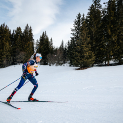 Samse National Tour n°4,MÉRIBEL, FRANCE - JANUARY 17: BUGEAUD LOLA of FRA January 17, 2026 in Méribel, France. (Photo by Rodriguez Alexis / @Aleiks_photo)