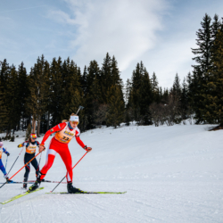 Samse National Tour n°4,MÉRIBEL, FRANCE - JANUARY 17: HERICHER MARIE of FRA January 17, 2026 in Méribel, France. (Photo by Rodriguez Alexis / @Aleiks_photo)