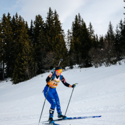 Samse National Tour n°4,MÉRIBEL, FRANCE - JANUARY 17: LECOULTRE LARA of FRA January 17, 2026 in Méribel, France. (Photo by Rodriguez Alexis / @Aleiks_photo)