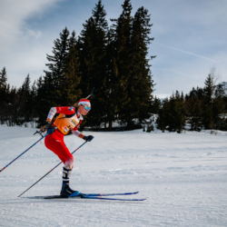 Samse National Tour n°4,MÉRIBEL, FRANCE - JANUARY 17: DAUTHEVILLE JEANNE of FRA January 17, 2026 in Méribel, France. (Photo by Rodriguez Alexis / @Aleiks_photo)