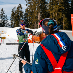 Samse National Tour n°4,MÉRIBEL, FRANCE - JANUARY 17: GUY FLAVIO of FRA January 17, 2026 in Méribel, France. (Photo by Rodriguez Alexis / @Aleiks_photo)