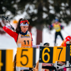 Samse National Tour n°4,MÉRIBEL, FRANCE - JANUARY 17: PIC CALINE of FRA January 17, 2026 in Méribel, France. (Photo by Rodriguez Alexis / @Aleiks_photo)