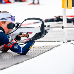 Samse National Tour n°4,MÉRIBEL, FRANCE - JANUARY 17: BUGEAUD LOLA of FRA January 17, 2026 in Méribel, France. (Photo by Rodriguez Alexis / @Aleiks_photo)