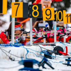 Samse National Tour n°4,MÉRIBEL, FRANCE - JANUARY 17: PIC CALINE of FRA January 17, 2026 in Méribel, France. (Photo by Rodriguez Alexis / @Aleiks_photo)