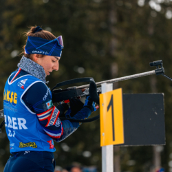 Samse National Tour n°4,MÉRIBEL, FRANCE - JANUARY 17: PERRIN CORALIE of FRA January 17, 2026 in Méribel, France. (Photo by Rodriguez Alexis / @Aleiks_photo)
