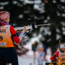 Samse National Tour n°4,MÉRIBEL, FRANCE - JANUARY 17: MORETTI LENA of FRA January 17, 2026 in Méribel, France. (Photo by Rodriguez Alexis / @Aleiks_photo)