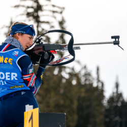 Samse National Tour n°4,MÉRIBEL, FRANCE - JANUARY 17: PERRIN CORALIE of FRA January 17, 2026 in Méribel, France. (Photo by Rodriguez Alexis / @Aleiks_photo)