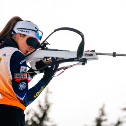 Samse National Tour n°4,MÉRIBEL, FRANCE - JANUARY 17: BUGEAUD LOLA of FRA January 17, 2026 in Méribel, France. (Photo by Rodriguez Alexis / @Aleiks_photo)