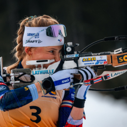 Samse National Tour n°4,MÉRIBEL, FRANCE - JANUARY 17: DUPONT BALLET BAZ LOU ANNE of FRA January 17, 2026 in Méribel, France. (Photo by Rodriguez Alexis / @Aleiks_photo)