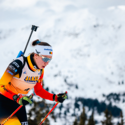 Samse National Tour n°4,MÉRIBEL, FRANCE - JANUARY 17: GROSS LEA of BEL January 17, 2026 in Méribel, France. (Photo by Rodriguez Alexis / @Aleiks_photo)