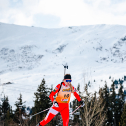 Samse National Tour n°4,MÉRIBEL, FRANCE - JANUARY 17: LAINE EVA of FRA January 17, 2026 in Méribel, France. (Photo by Rodriguez Alexis / @Aleiks_photo)