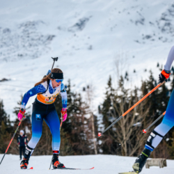 Samse National Tour n°4,MÉRIBEL, FRANCE - JANUARY 17: CORREIA MAELA of FRA January 17, 2026 in Méribel, France. (Photo by Rodriguez Alexis / @Aleiks_photo)