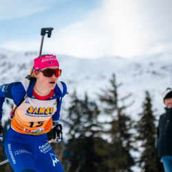 Samse National Tour n°4,MÉRIBEL, FRANCE - JANUARY 17: ORVAIN CHLOE of FRA January 17, 2026 in Méribel, France. (Photo by Rodriguez Alexis / @Aleiks_photo)
