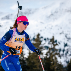 Samse National Tour n°4,MÉRIBEL, FRANCE - JANUARY 17: DUSSERRE ALICE of FRA January 17, 2026 in Méribel, France. (Photo by Rodriguez Alexis / @Aleiks_photo)