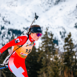 Samse National Tour n°4,MÉRIBEL, FRANCE - JANUARY 17: FONTAINE THEMICE of FRA January 17, 2026 in Méribel, France. (Photo by Rodriguez Alexis / @Aleiks_photo)