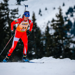 Samse National Tour n°4,MÉRIBEL, FRANCE - JANUARY 17: JEANNIER LEONIE of FRA January 17, 2026 in Méribel, France. (Photo by Rodriguez Alexis / @Aleiks_photo)