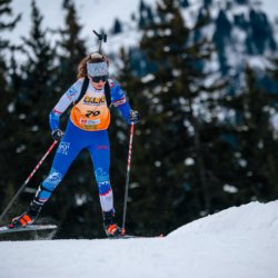 Samse National Tour n°4,MÉRIBEL, FRANCE - JANUARY 17: OLIVA JULIETTE of FRA January 17, 2026 in Méribel, France. (Photo by Rodriguez Alexis / @Aleiks_photo)