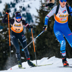 Samse National Tour n°4,MÉRIBEL, FRANCE - JANUARY 17: DEBUYSER ADELINE of FRA January 17, 2026 in Méribel, France. (Photo by Rodriguez Alexis / @Aleiks_photo)