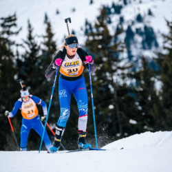 Samse National Tour n°4,MÉRIBEL, FRANCE - JANUARY 17: OUVRIER-BUFFET ROMANE of FRA January 17, 2026 in Méribel, France. (Photo by Rodriguez Alexis / @Aleiks_photo)