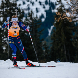 Samse National Tour n°4,MÉRIBEL, FRANCE - JANUARY 17: DUPONT BALLET BAZ LOU ANNE of FRA January 17, 2026 in Méribel, France. (Photo by Rodriguez Alexis / @Aleiks_photo)