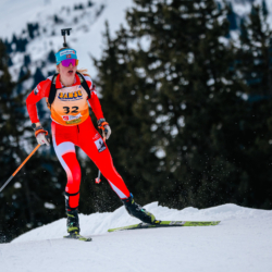 Samse National Tour n°4,MÉRIBEL, FRANCE - JANUARY 17: CURNILLON ELINE of FRA January 17, 2026 in Méribel, France. (Photo by Rodriguez Alexis / @Aleiks_photo)
