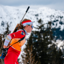 Samse National Tour n°4,MÉRIBEL, FRANCE - JANUARY 17: DAUTHEVILLE JEANNE of FRA January 17, 2026 in Méribel, France. (Photo by Rodriguez Alexis / @Aleiks_photo)