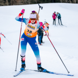 Samse National Tour n°4,MÉRIBEL, FRANCE - JANUARY 17: GIACOMETTI CLARA of FRA January 17, 2026 in Méribel, France. (Photo by Rodriguez Alexis / @Aleiks_photo)
