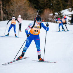 Samse National Tour n°4,MÉRIBEL, FRANCE - JANUARY 17: GACHET EMMA of FRA January 17, 2026 in Méribel, France. (Photo by Rodriguez Alexis / @Aleiks_photo)