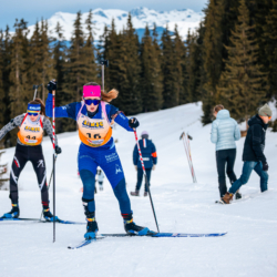 Samse National Tour n°4,MÉRIBEL, FRANCE - JANUARY 17: DUSSERRE ALICE of FRA January 17, 2026 in Méribel, France. (Photo by Rodriguez Alexis / @Aleiks_photo)