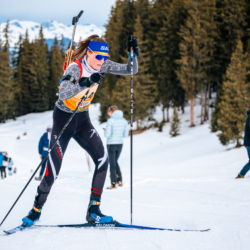 Samse National Tour n°4,MÉRIBEL, FRANCE - JANUARY 17: BLANC LISA of FRA January 17, 2026 in Méribel, France. (Photo by Rodriguez Alexis / @Aleiks_photo)