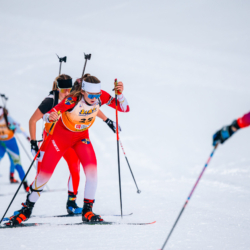 Samse National Tour n°4,MÉRIBEL, FRANCE - JANUARY 17: MELLOUET ACHARD ZABOU of FRA January 17, 2026 in Méribel, France. (Photo by Rodriguez Alexis / @Aleiks_photo)
